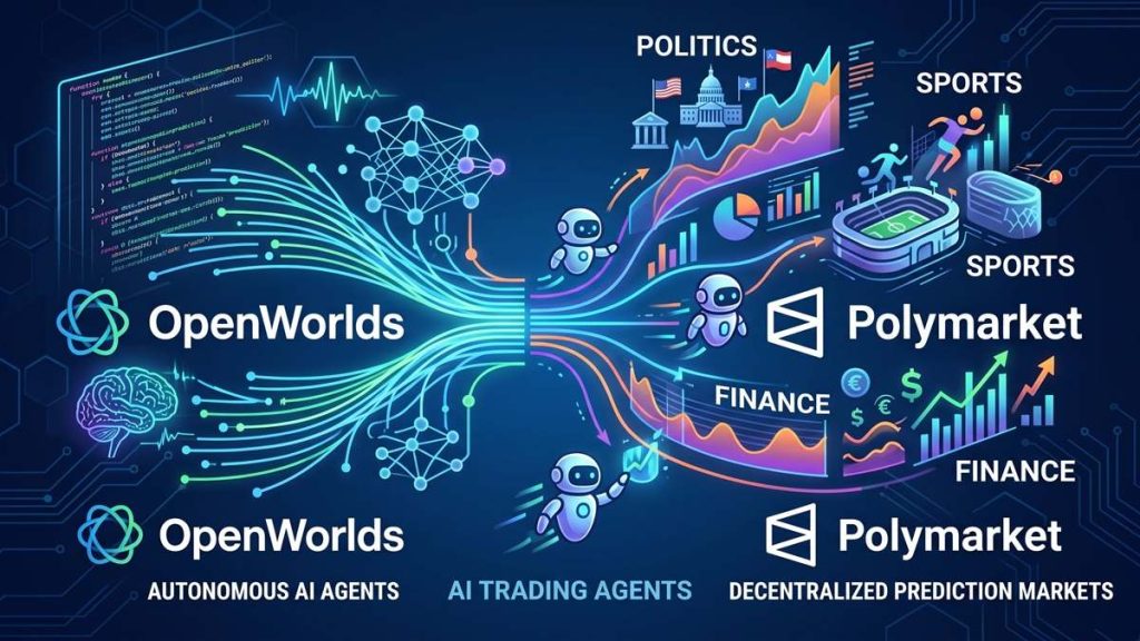 Polymarket se asocia con OpenWorlds-