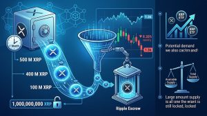 Ripple Desbloqueó 1.000 Millones de XRP — Esta Es la Razón por la Que Podría No Provocar una Venta Masiva