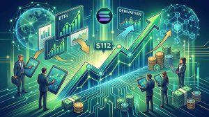 Solana se dispara a $112 tras registrar $85 millones en volumen negociado del ETF BSOL