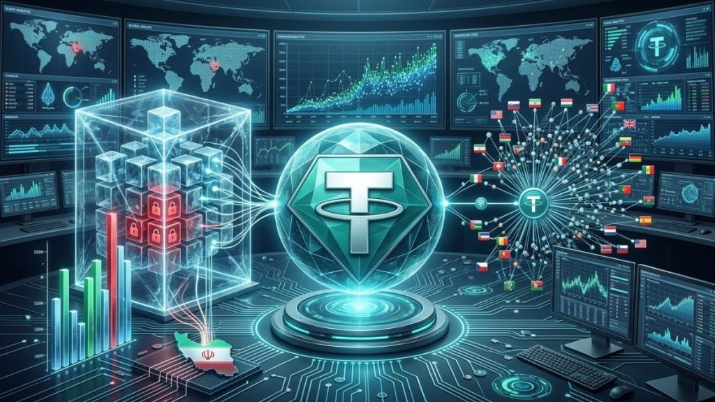 Tether congela $550M en USDT vinculados a Irán y respalda más de 2,900 investigaciones globales