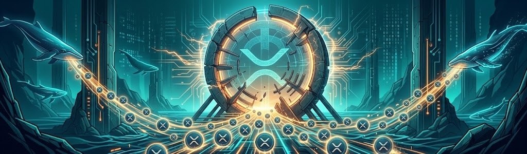 Las billeteras de ballenas de XRP acumularon más de 470 millones de tokens durante cinco días, elevando sus tenencias combinadas de 12.37 mil millones a 12.80 mil millones de XRP.