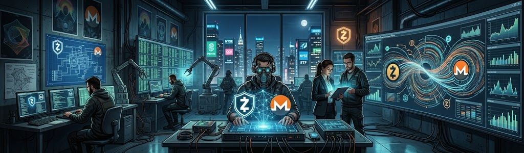 CoinGecko sitúa actualmente la capitalización de las llamadas privacy coins en aproximadamente US$26.200 millones, con Zcash y Monero entre los principales activos de la categoría. 