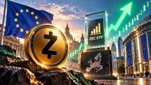 Zcash supera los $1.600 tras el debut del primer ETP de ZEC en Europa, mientras aumenta el volumen y el trading apalancado.