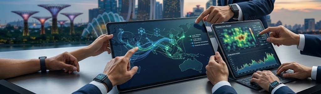 La actividad cripto en Singapur alcanzó 284.000 millones de dólares a junio de 2026,