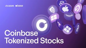 Coinbase Lanza Acciones Tokenizadas en Aave V4, Respaldadas por Siete Gigantes Tecnológicos