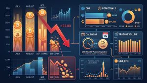 El mercado de derivados de Bitcoin recortó 49.000 BTC de interés abierto semanal