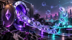 ether.fi lleva $450M en Liquid Vaults a KyberEarn, con estrategias automatizadas para ETH, BTC y stablecoins y recompensas autocompuestas.