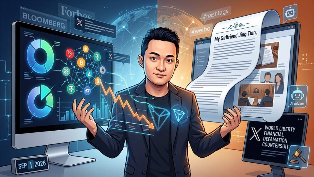 fortuna multimillonaria en criptomonedas- Justin Sun