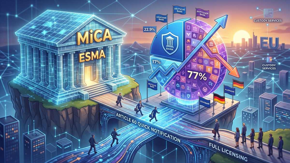 proveedores cripto regulados bajo MiCA