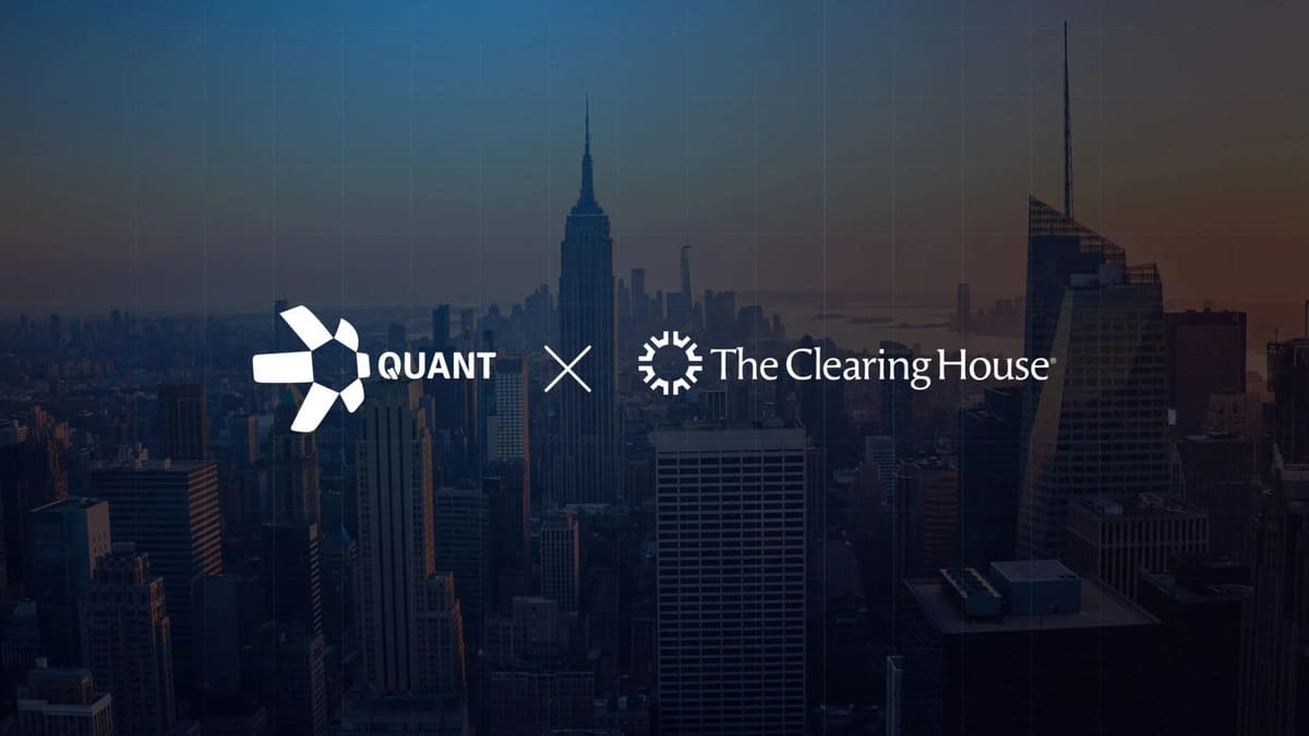 Quant se Asocia con The Clearing House para Impulsar los Depósitos Tokenizados en EE.UU.