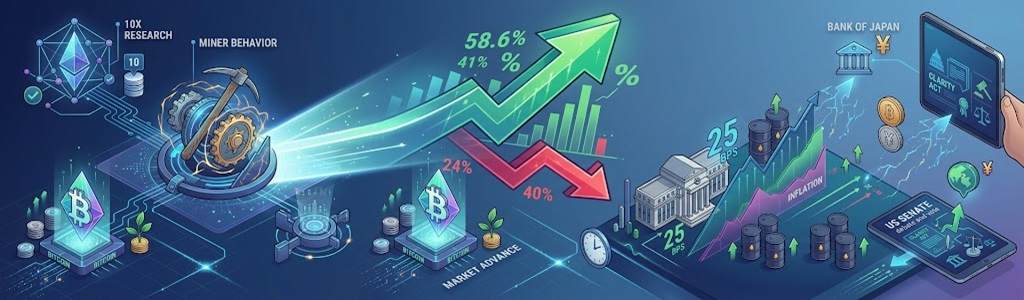 Un indicador de mineros de 10X Research activó una señal de compra de Bitcoin tras promediar retornos del 58,6%