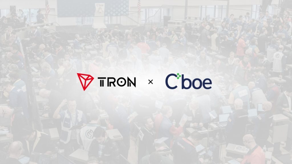 TRON DAO Toca la Campana de Cierre en Cboe para Celebrar el Listing de TRXS