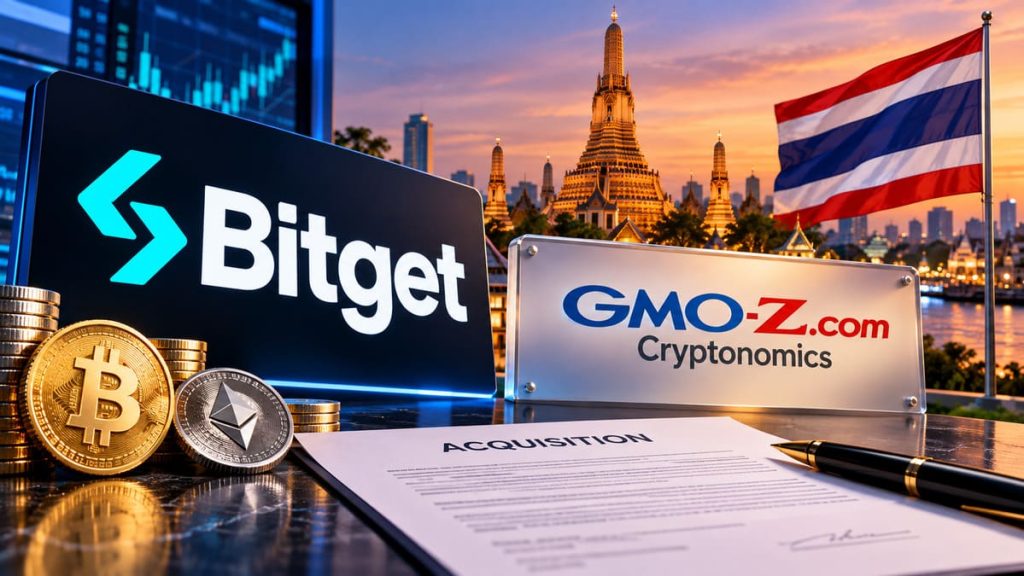Bitget acuerda adquirir el operador autorizado GMO-Z para ingresar al mercado cripto de Tailandia