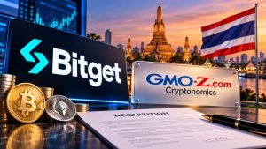Bitget acuerda adquirir el operador autorizado GMO-Z para ingresar al mercado cripto de Tailandia