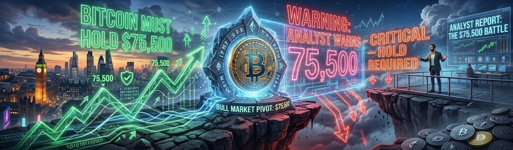 El analista de Hilbert Group, Jesse Marre, sostiene que Bitcoin debe defender los $75,500 para preservar su estructura alcista tras la recuperación iniciada durante el verano.