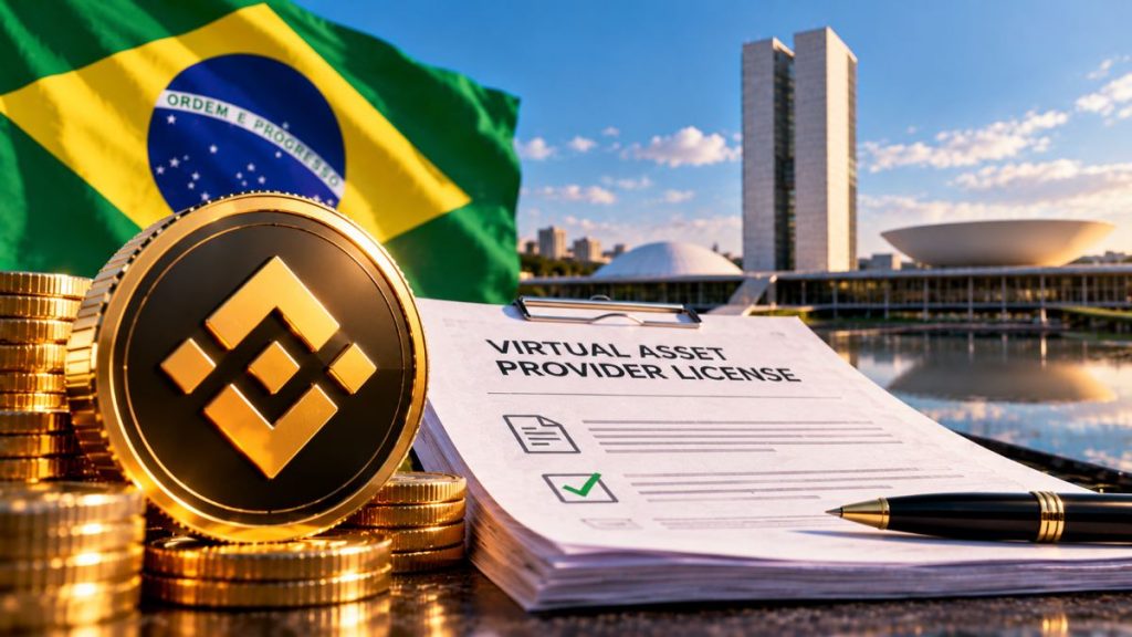 Binance solicita autorización para operar activos virtuales en Brasil mediante BBrasil antes del plazo regulatorio del 30 de octubre.