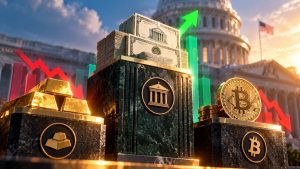 Bitcoin y oro quedan por detrás de las letras del Tesoro de corto plazo en 2026, con ambos activos registrando retornos negativos en el año.