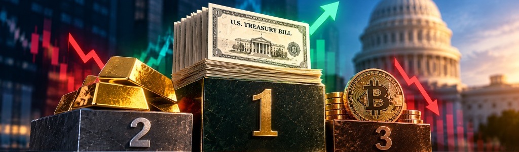 Bitcoin y el oro ocupan los últimos puestos del ranking de Charlie Bilello