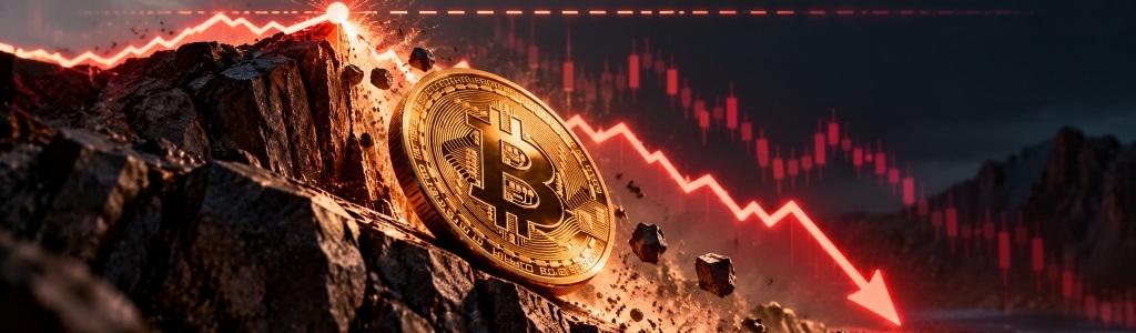 Bitcoin cayó bajo $82.000