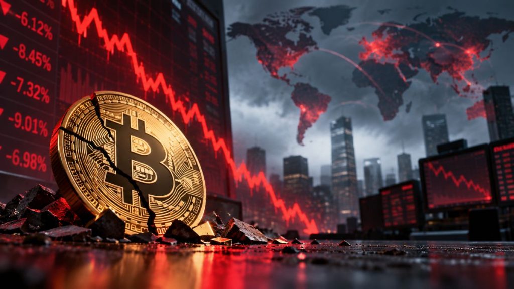 Bitcoin cae hacia $80.000 mientras se desploman las bolsas asiáticas, el mercado cripto pierde más de $100.000 millones y aumentan las liquidaciones.