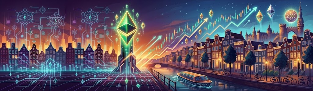La actualización Glamsterdam de Ethereum llegará a la testnet Hoodi el 26 de octubre, con un límite de gas previsto de 200 millones.