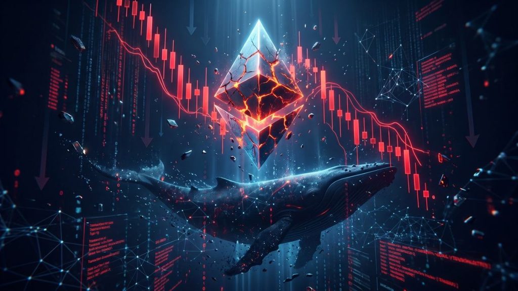 Ballenas de Ethereum liquidaron 160.000 ETH valorados en más de 348 millones de dólares