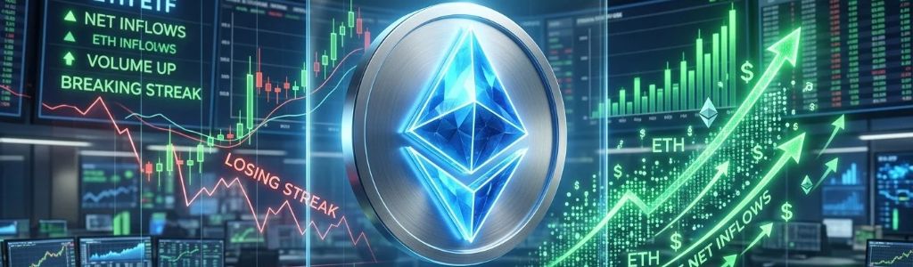 Los ETF de Ethereum ponen fin a la racha perdedora