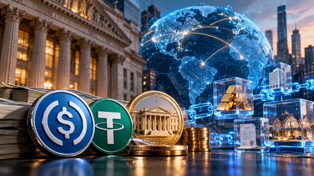 La Institucionalización Silenciosa de las Criptomonedas: Stablecoins, Dinero Tokenizado y la Verdadera Puerta de Eentrada