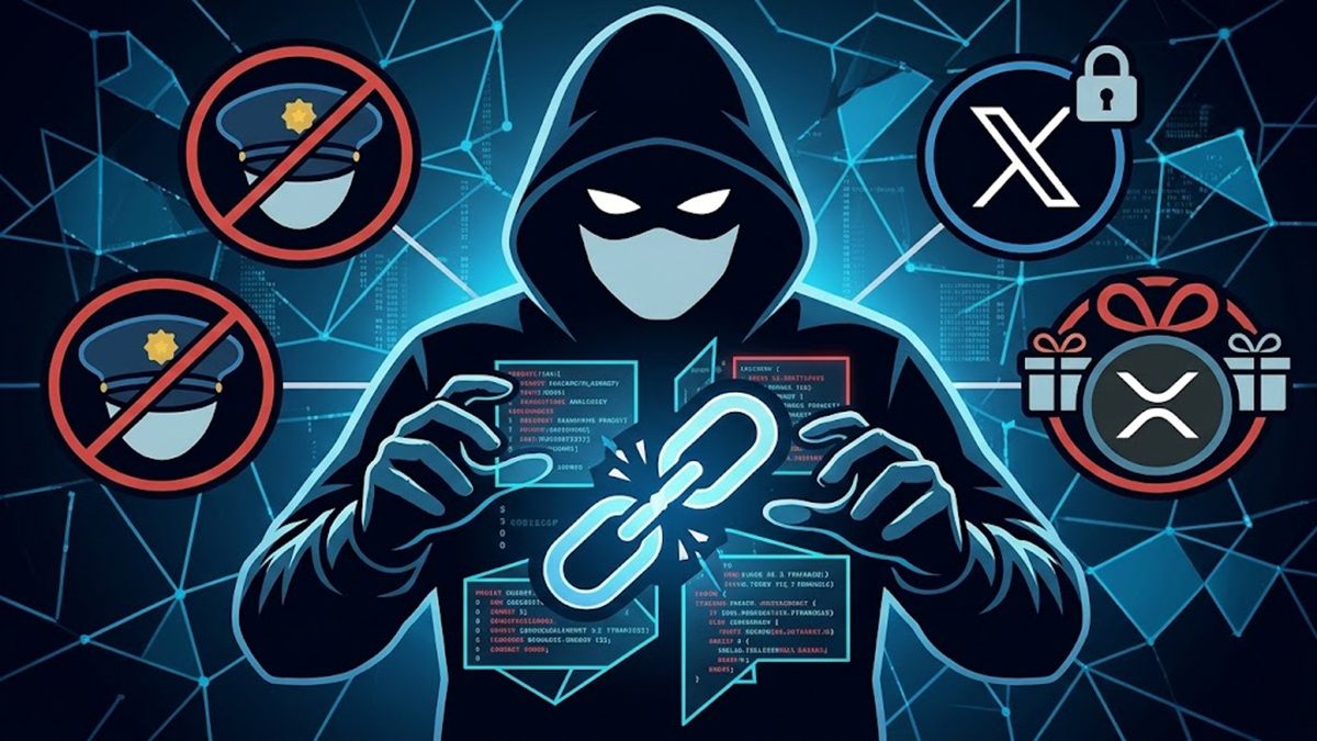 Hackers Toman El Control De Cuentas De La Policía Irlandesa En X Para Promocionar Un Falso Airdrop De XRP