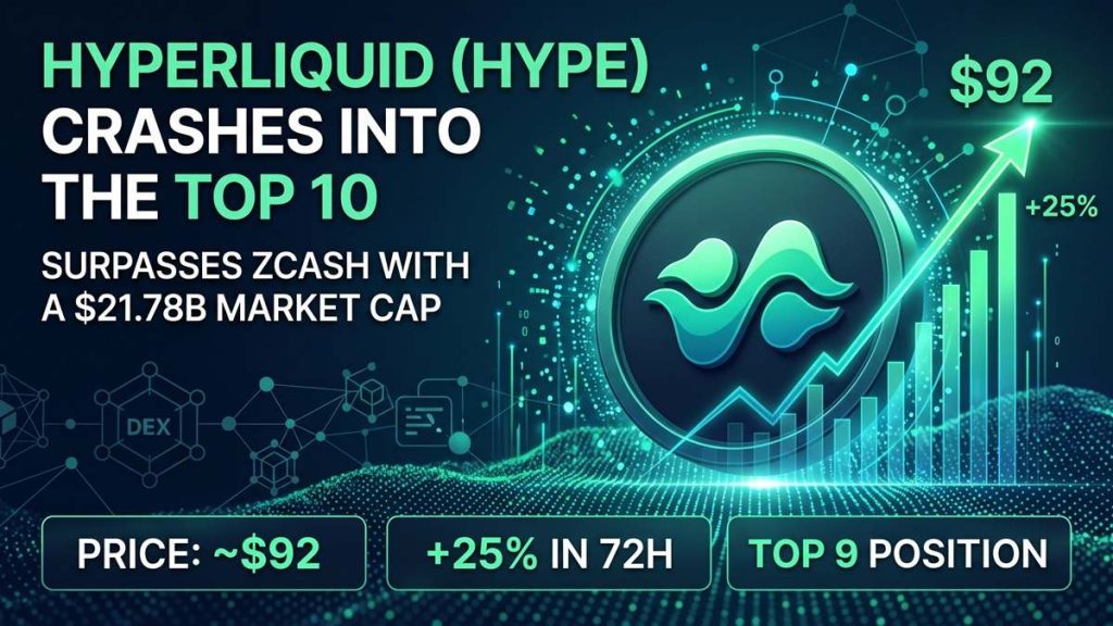 Hyperliquid HYPE top 10