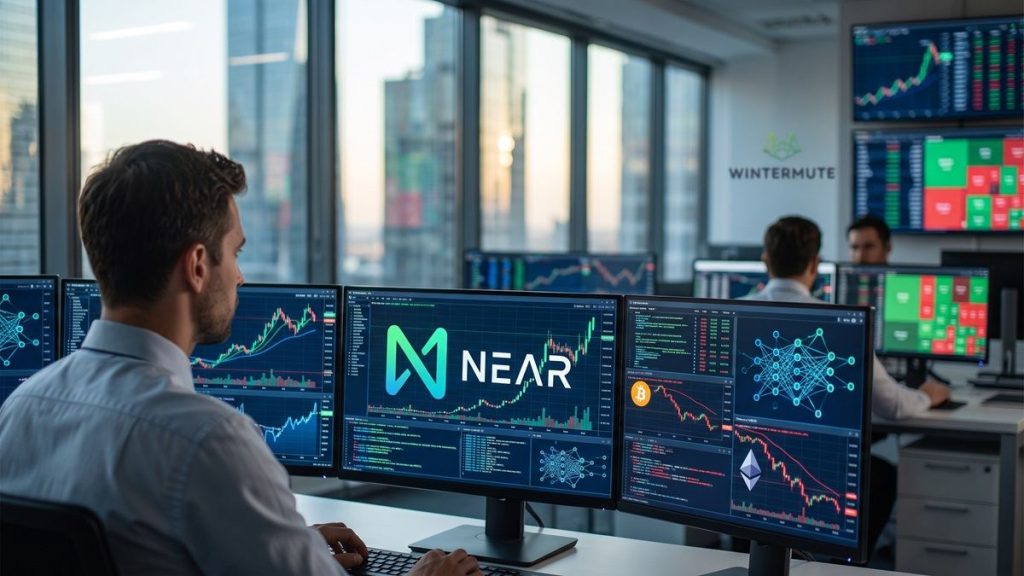 Wintermute reportó que NEAR lideró el mercado de altcoins tras una liquidación general,