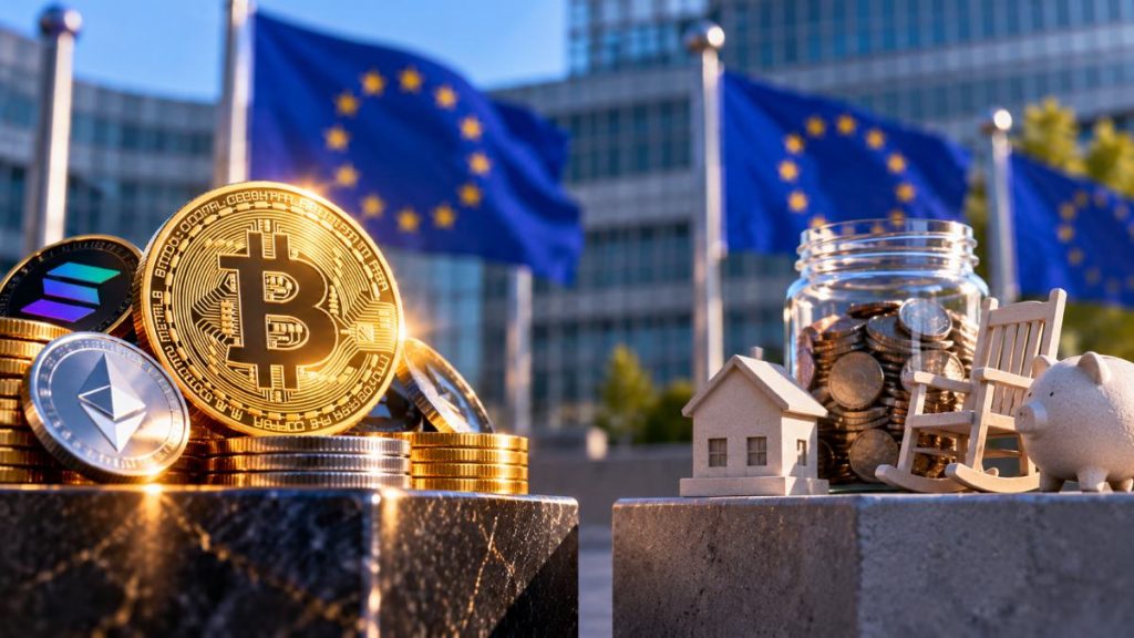 Una encuesta de OKX muestra que inversores europeos sitúan los activos digitales por encima de las cuentas de jubilación como símbolo de riqueza duradera.