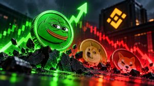 PEPE supera a Dogecoin y Shiba Inu tras la venta posterior al hack de Binance, mientras una lectura posterior muestra recuperación entre las meme coins.