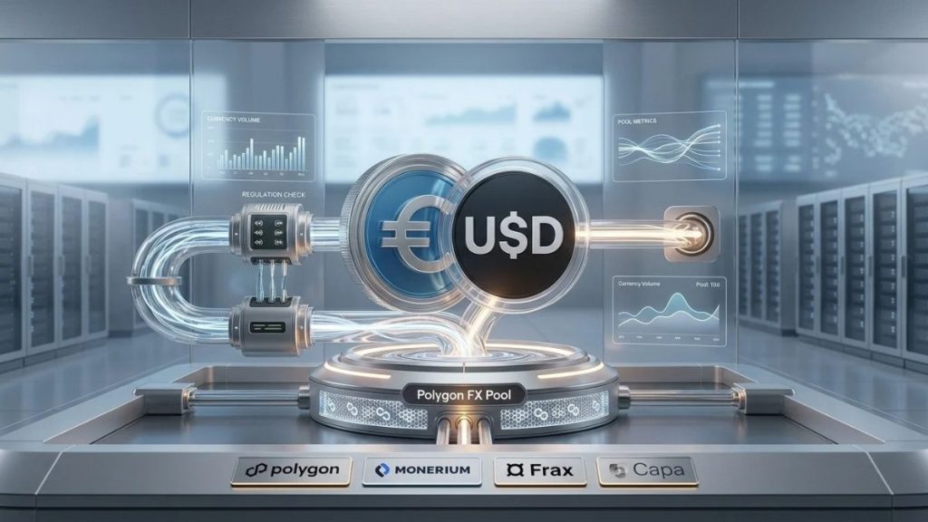 Monerium abre una ruta directa al dólar para su euro regulado mediante un pool de FX en Polygon