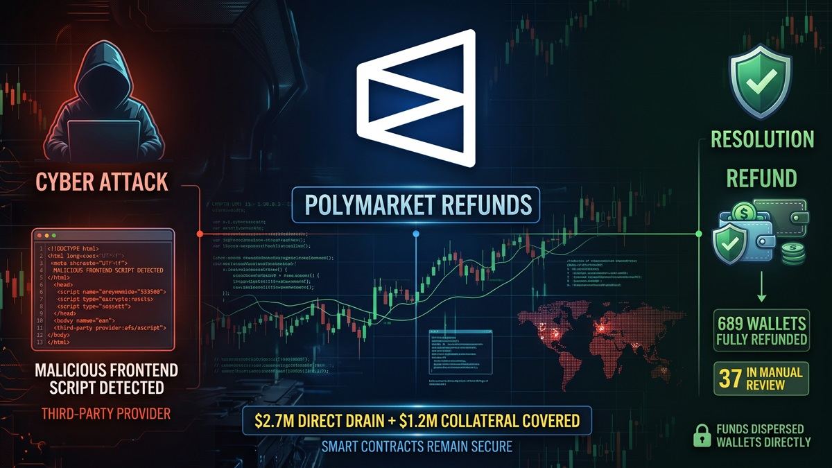 Polymarket reembolsará $3,9 millones