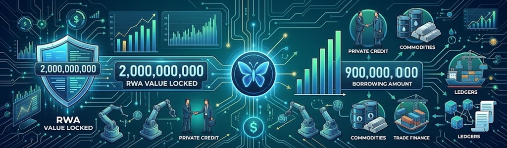 Los mercados de préstamos de activos del mundo real (RWA) de Morpho registraron $2.145 millones en depósitos y $894,18 millones en préstamos pendientes el 28 de octubre.