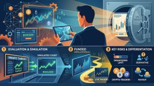 La Verdad Sobre Las Prop Firms: Capital Real, Cuentas Simuladas Y Traders De Cripto