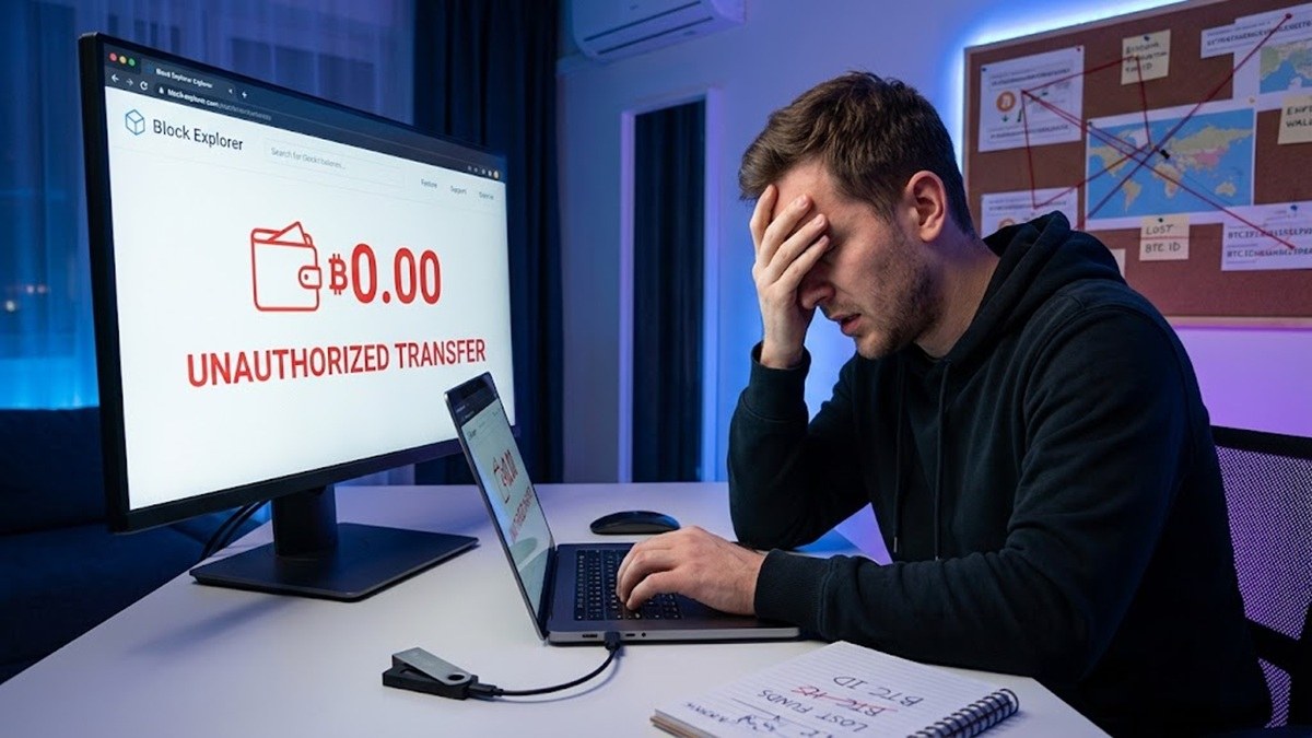 Estafador Pierde Más De 60 BTC En Un Robo De Ledger Tras Defraudar A Víctimas Con Tareas Falsas