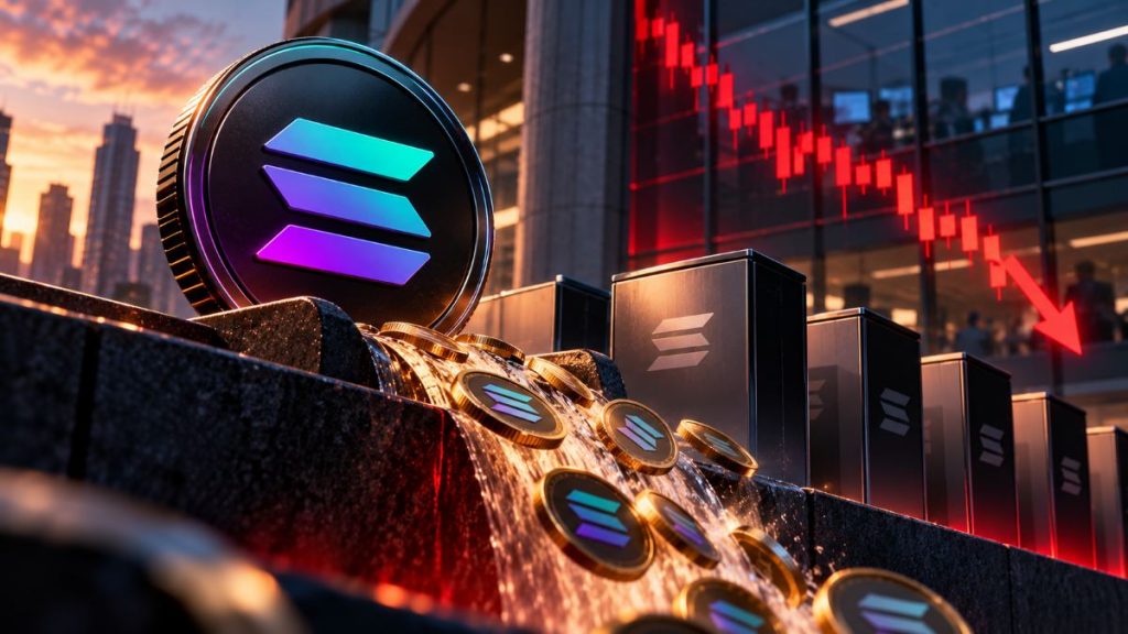 Los ETF de Solana registran salidas diarias de $19.16M, las mayores desde diciembre de 2025, y acumulan casi $100M en octubre.