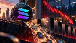 Los ETF de Solana registran salidas diarias de $19.16M, las mayores desde diciembre de 2025, y acumulan casi $100M en octubre.