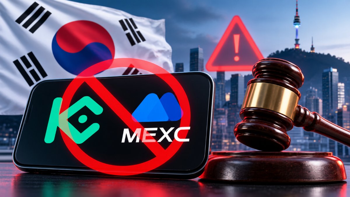 Corea del Sur bloquea 27 sitios cripto no registrados, incluidos KuCoin y MEXC, ampliando el enforcement desde las apps hacia el acceso web.