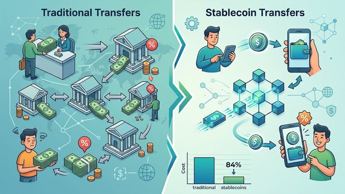 Las Stablecoins Reducen un 84% los Costos de las Remesas Frente a las Transferencias Tradicionales