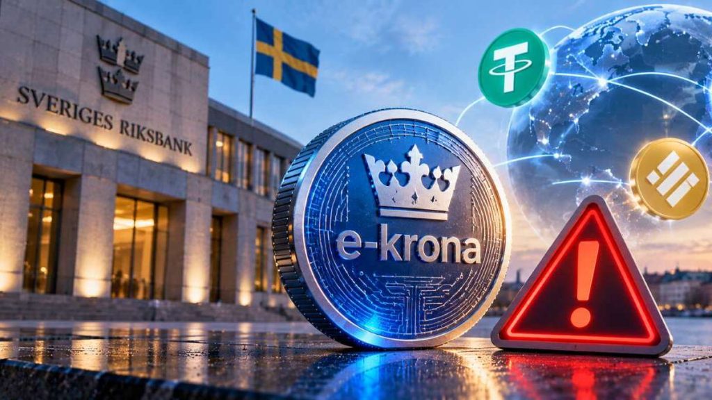 El Riksbank pide reconsiderar una e-krona ante el menor uso de efectivo y el avance de stablecoins y nuevos riesgos en los pagos digitales.