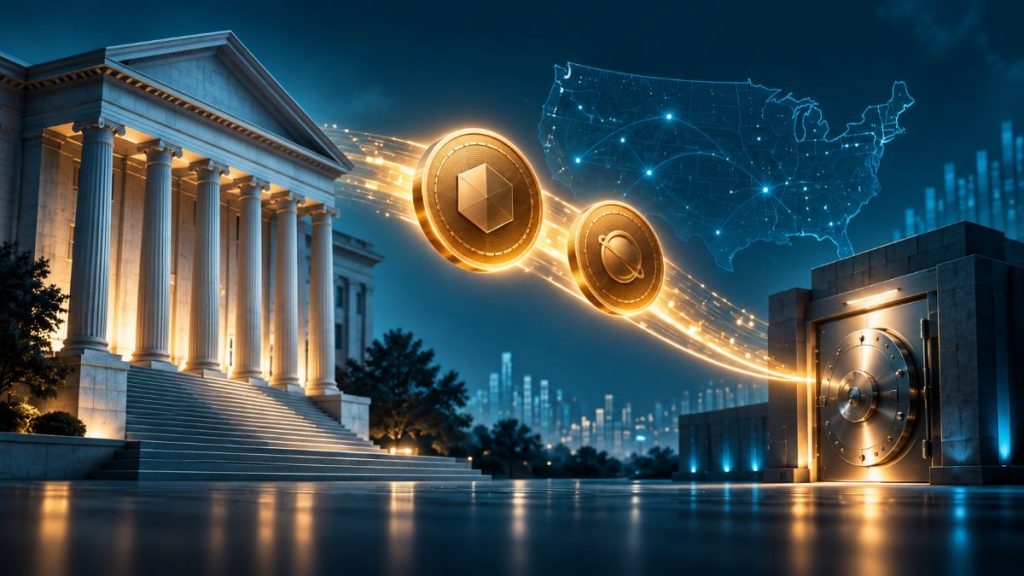 Wallets vinculadas al gobierno de EE.UU. mueven más de $103M en Bitcoin y BNB incautados, sin que las transferencias confirmen una venta.