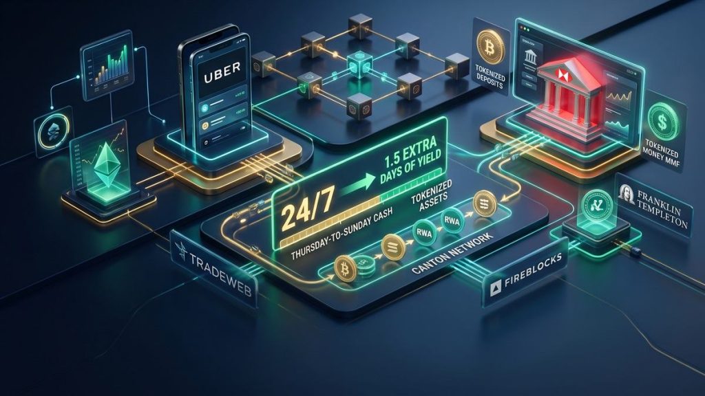 Uber prueba la inversión en blockchain-