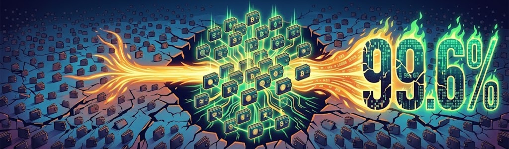 Solo 110 billeteras concentraron el 99,6% de los pagos de RLUSD en XRP Ledger durante 30 días, procesando casi 7,8 millones de transacciones por un valor de apenas $7.722.