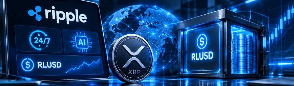 Ripple Treasury presentó una plataforma impulsada por inteligencia artificial (IA) diseñada para ayudar a las empresas a gestionar su liquidez y automatizar operaciones financieras las 24 horas.