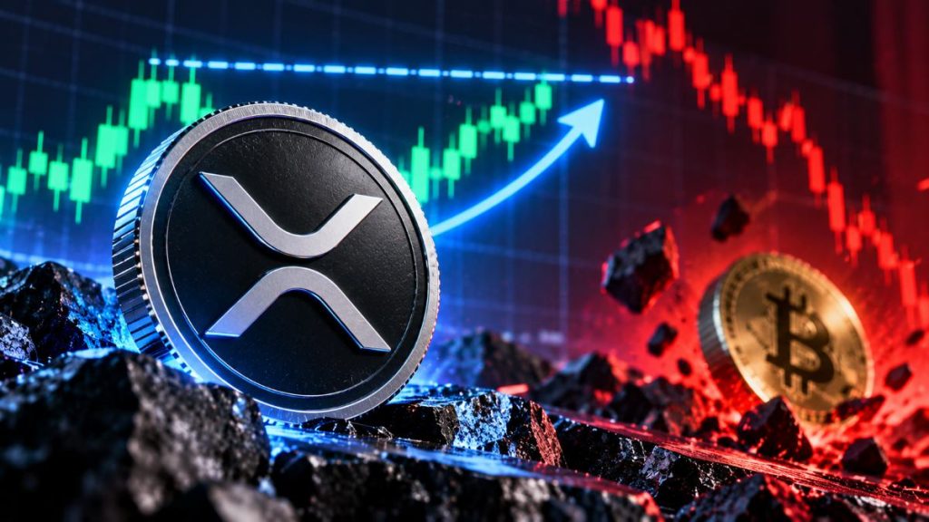 XRP prueba la resistencia de $1,30 mientras Bitcoin permanece bajo $80.000, mostrando fortaleza relativa ante la debilidad general del mercado cripto.