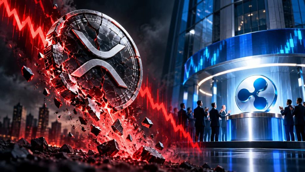 XRP pierde $61,14 mil millones de valor de mercado interanual mientras Evernorth debuta en Nasdaq con una tesorería de 473 millones de XRP.