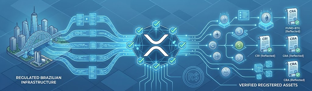 El proyecto también adquiere importancia por lo que podría ocurrir después de esta primera etapa. Ripple y CSD BR contemplan avanzar progresivamente hacia la emisión nativa de activos y posteriormente hacia operaciones de negociación entre participantes autorizados directamente sobre la infraestructura blockchain.